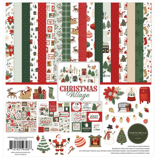 Carta Bella Christmas Village - 12x12 Collection Kit