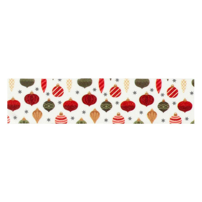 Carta Bella Christmas Village - Deck The Halls Ornaments Washi Tape