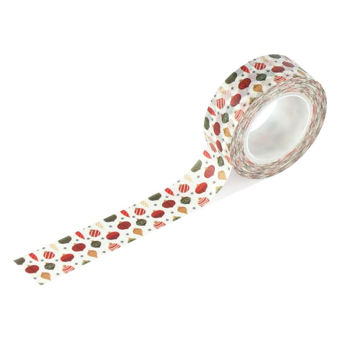 Carta Bella Christmas Village - Deck The Halls Ornaments Washi Tape
