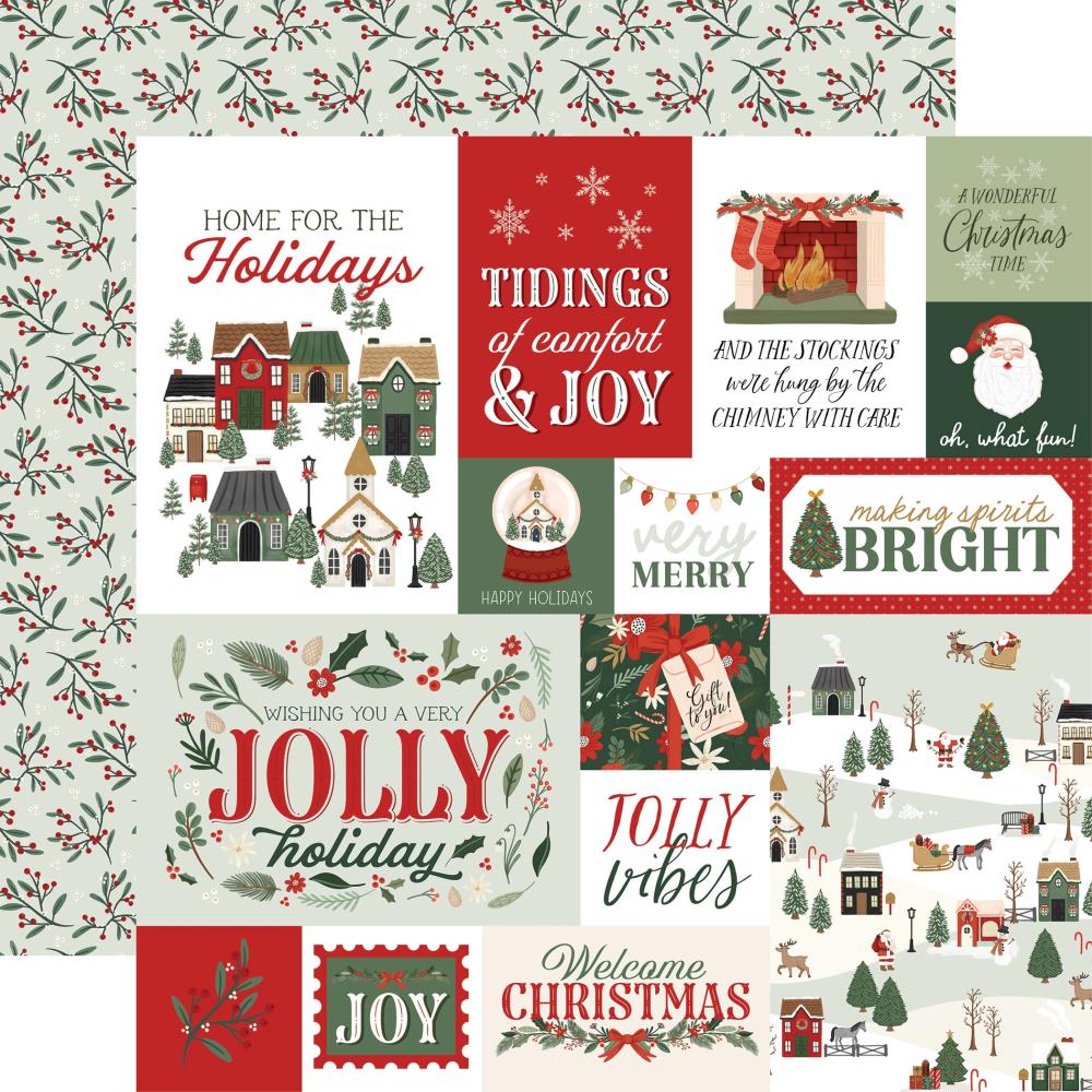 Carta Bella Christmas Village - Multi Journaling Cards