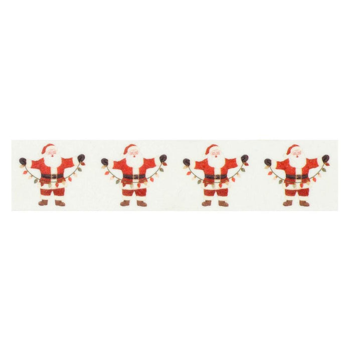 Carta Bella Christmas Village - Santa Hanging Lights Washi Tape