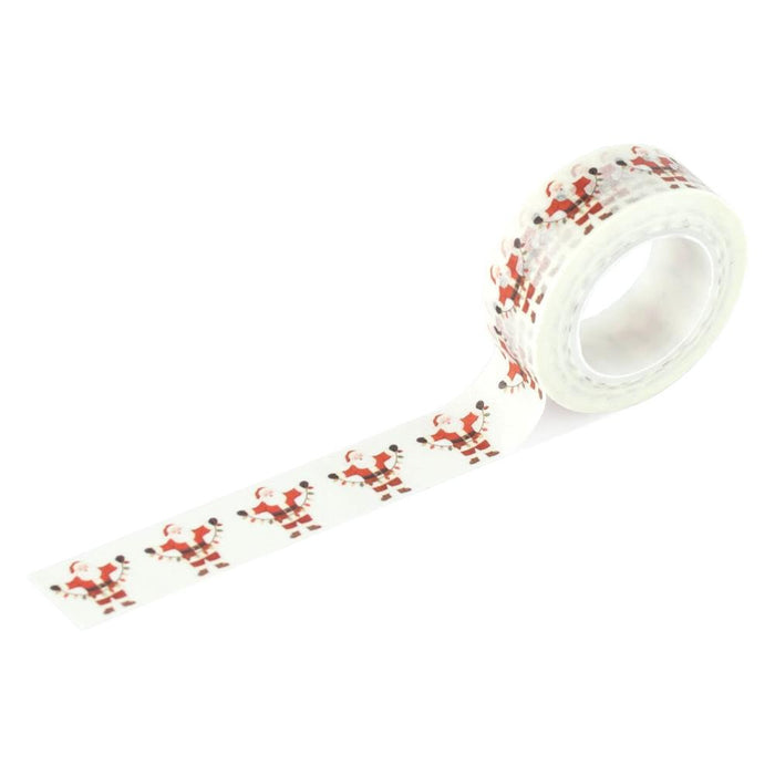 Carta Bella Christmas Village - Santa Hanging Lights Washi Tape