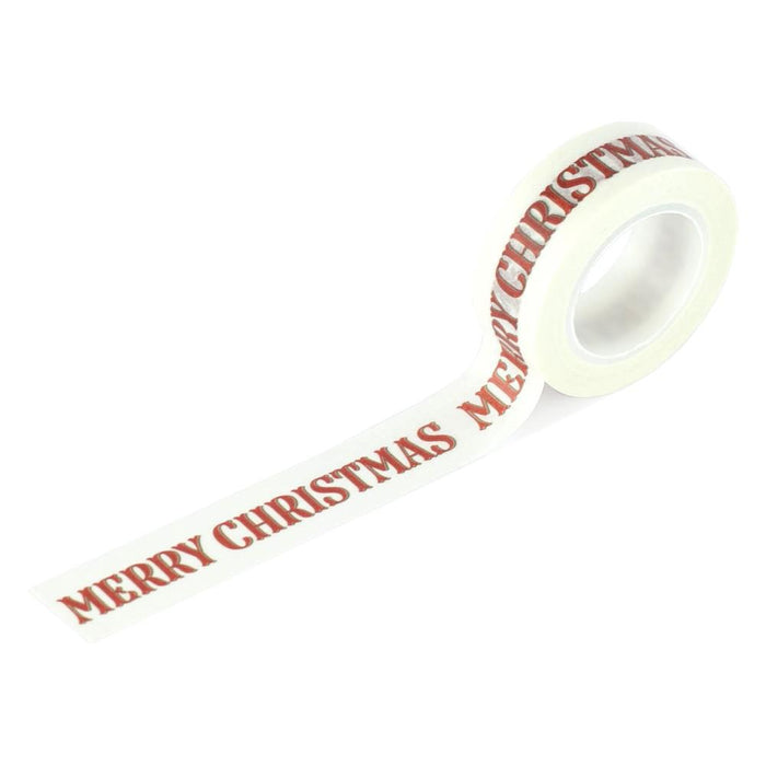 Carta Bella Christmas Village - Merry Christmas Word Washi Tape
