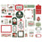Carta Bella Christmas Village - Ephemera Frames & Tags