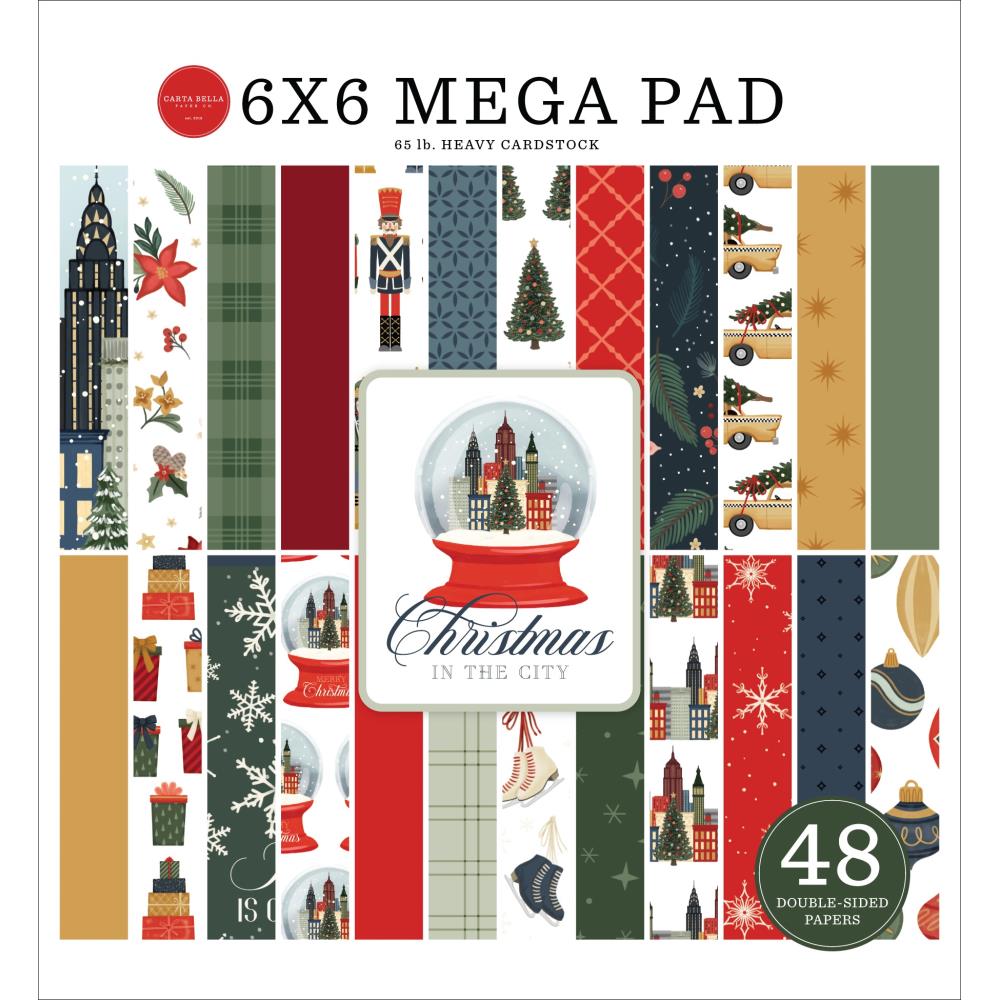 Carta Bella Christmas In The City - 6x6 Mega Pad