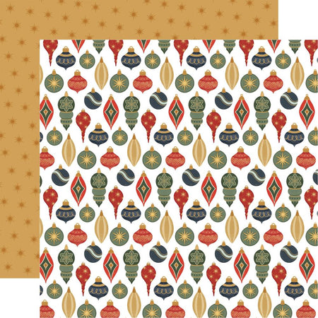 Carta Bella Christmas In The City - Painted Ornaments