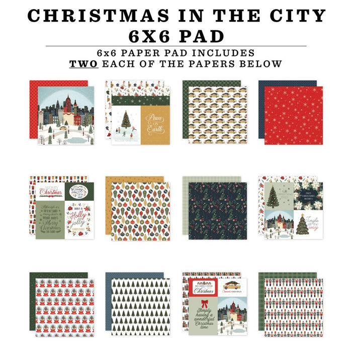 Carta Bella Christmas In The City - 6x6 Pad