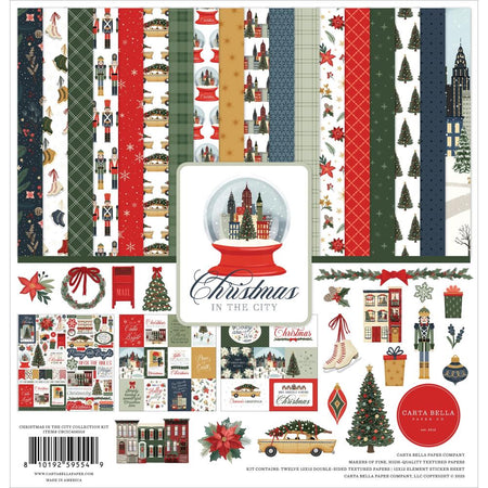 Carta Bella Christmas In The City - 12x12 Collection Kit