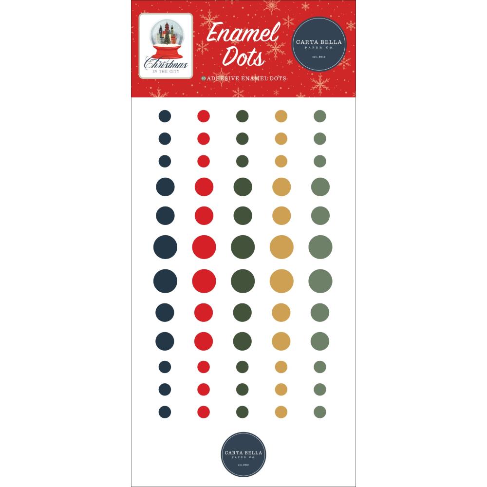 Carta Bella Christmas In The City - Enamel Dots