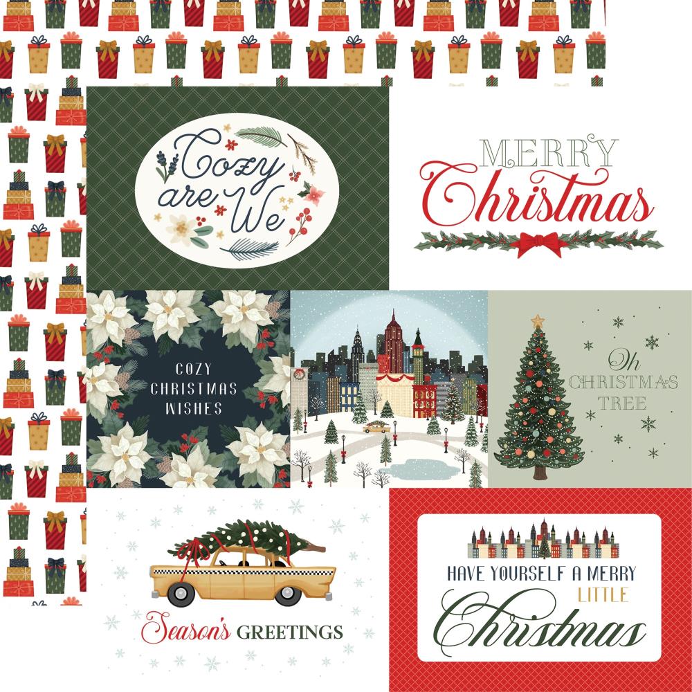 Carta Bella Christmas In The City - 6x4 Journaling Cards