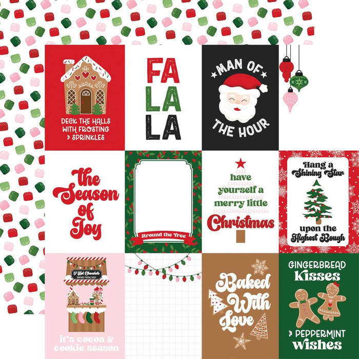 Echo Park Santa's Christmas Delivery - 3x4 Journaling Cards