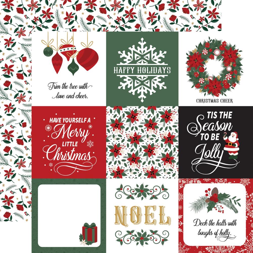 Echo Park Santa Claus - 3x4 Journaling Cards
