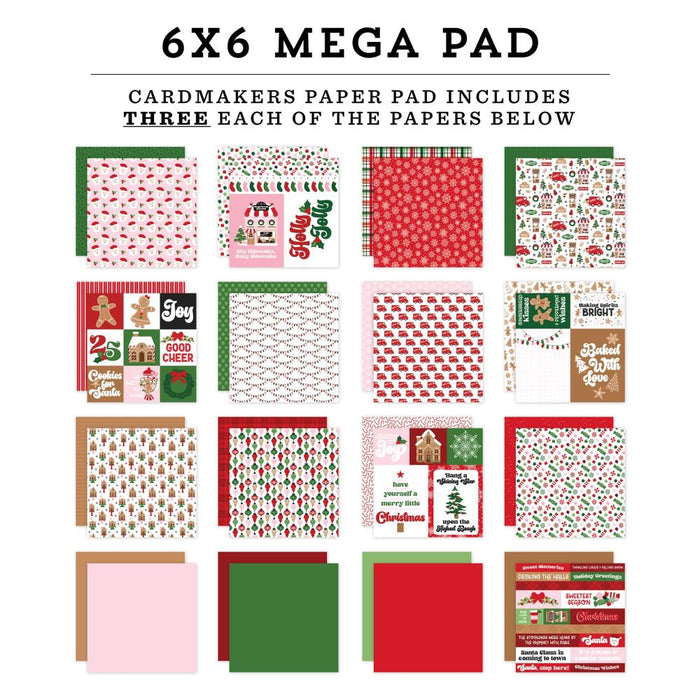 Echo Park Santa's Christmas Delivery - 6x6 Mega Pad