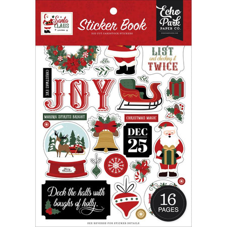 Echo Park Santa Claus - Sticker Book