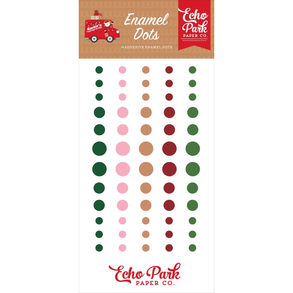 Echo Park Santa's Christmas Delivery - Enamel Dots