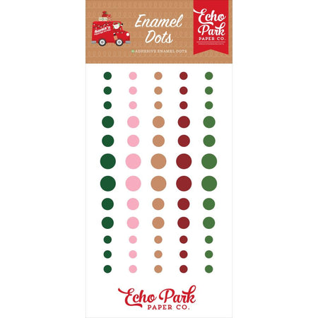 Echo Park Santa's Christmas Delivery - Enamel Dots