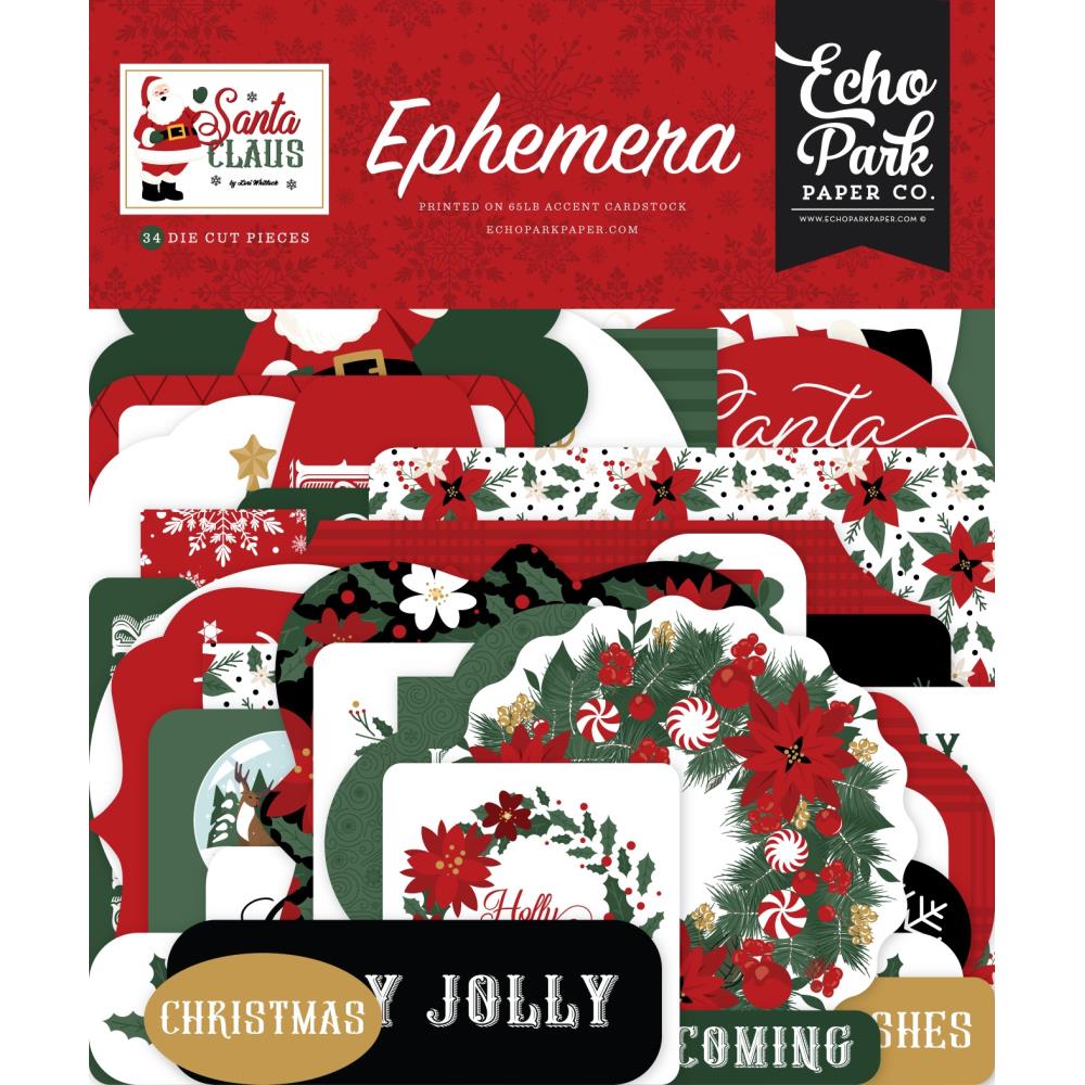 Echo Park Santa Claus - Ephemera Icons