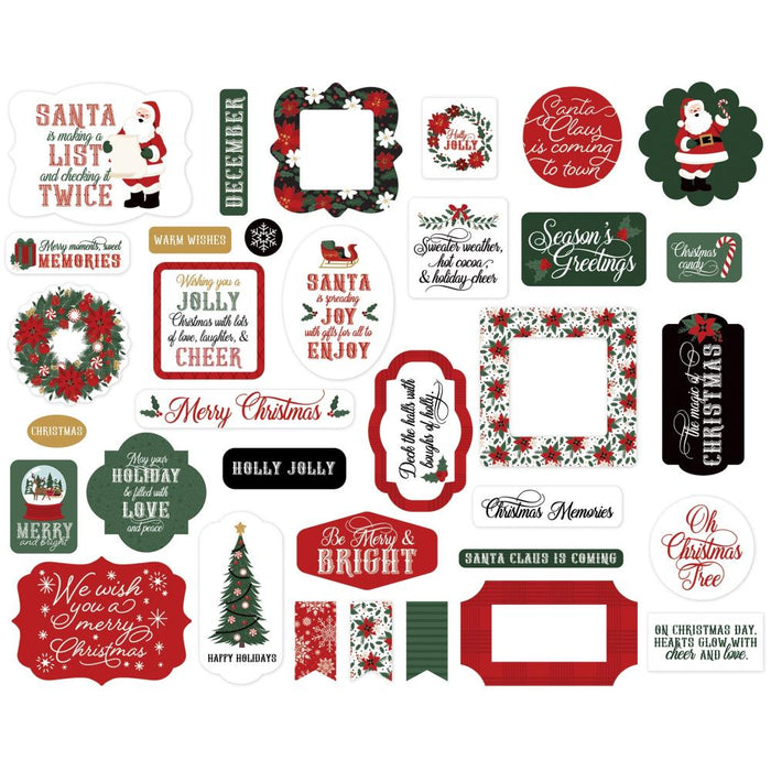 Echo Park Santa Claus - Ephemera Icons