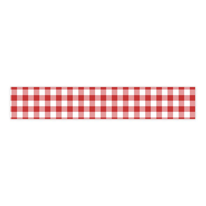 Echo Park Mom's Kitchen - Red Dashed Gingham Washi Tape