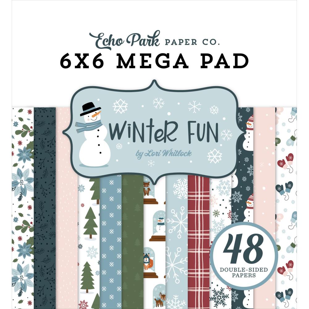 Echo Park Winter Fun - 6x6 Mega Pad