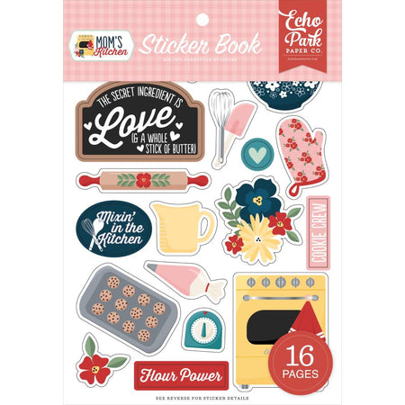 Echo Park Mom's Kitchen - Sticker Book