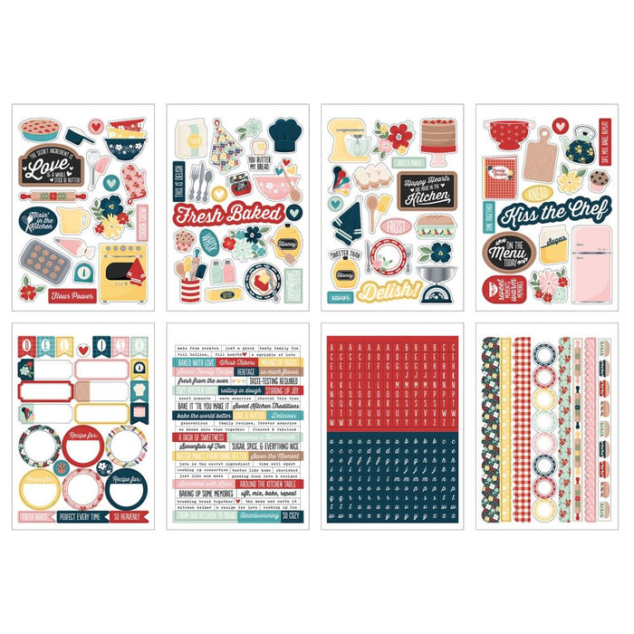 Echo Park Mom's Kitchen - Sticker Book
