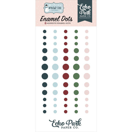 Echo Park Winter Fun - Enamel Dots