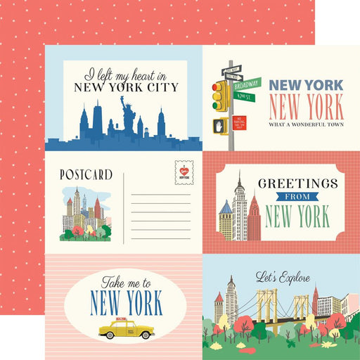 Carta Bella New York City - 6x4 Journaling Cards