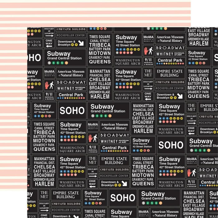 Carta Bella New York City - Subway Signs