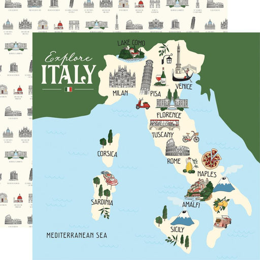 Carta Bella Italy - Map Of Italy