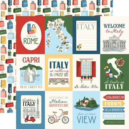 Carta Bella Italy - 3x4 Journaling Cards