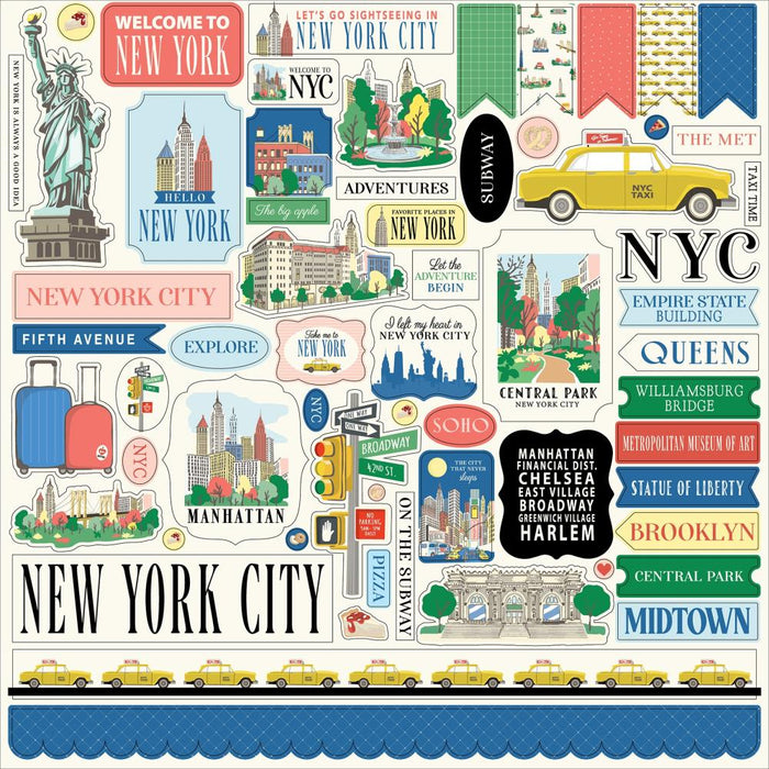 Carta Bella New York City - Element Stickers