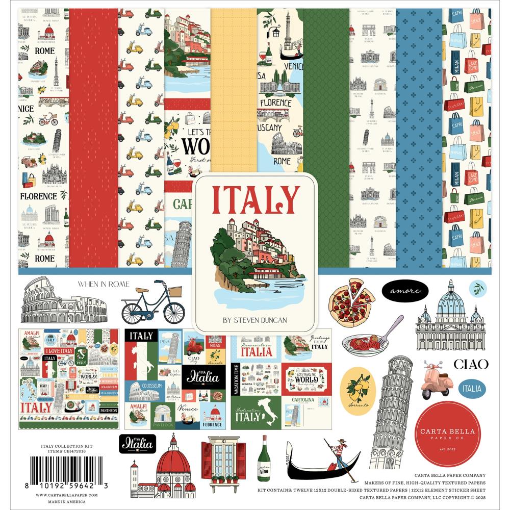 Carta Bella Italy - 12x12 Collection Kit