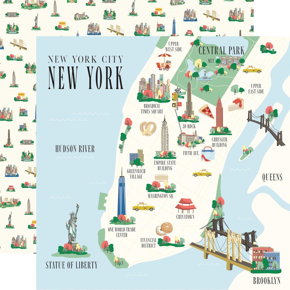 Carta Bella New York City - New York City Map