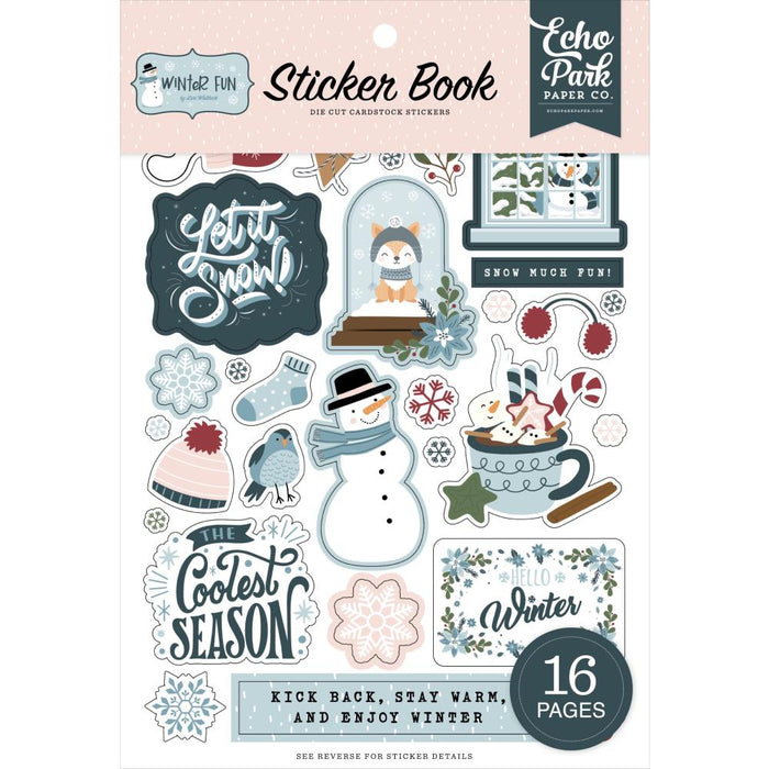 Echo Park Winter Fun - Sticker Book