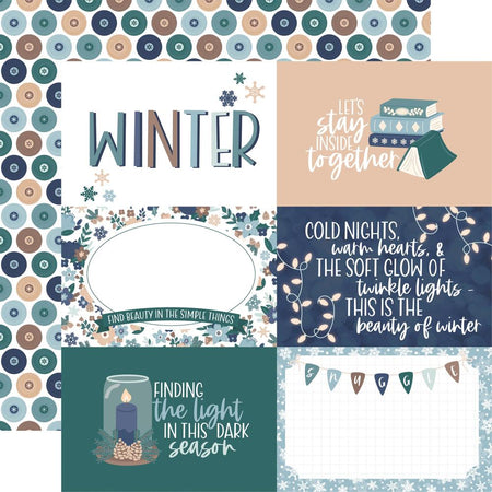 Echo Park Snow Day - 6x4 Journaling Cards