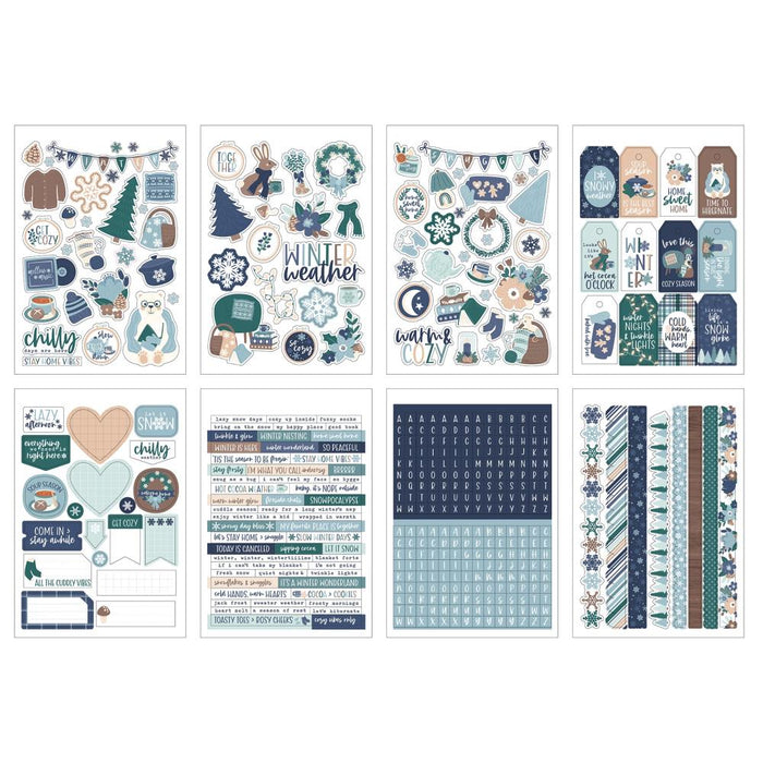 Echo Park Snow Day - Sticker Book