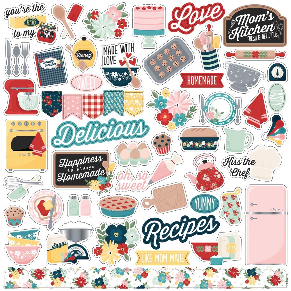 Echo Park Mom's Kitchen - Element Stickers