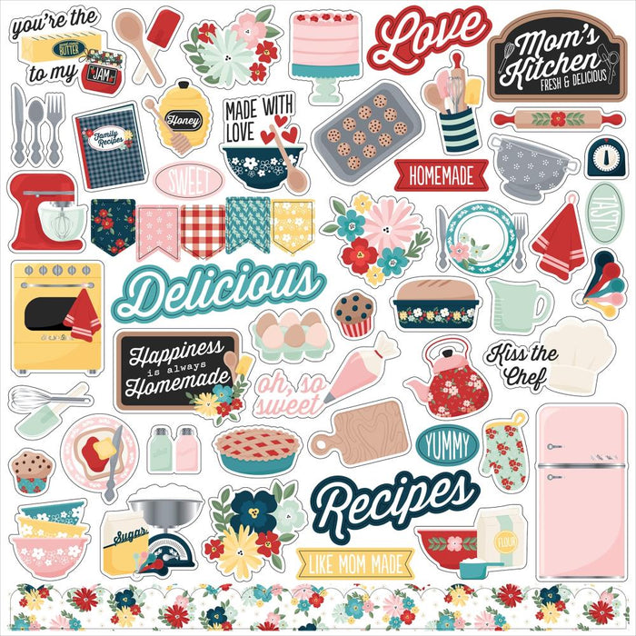 Echo Park Mom's Kitchen - Element Stickers