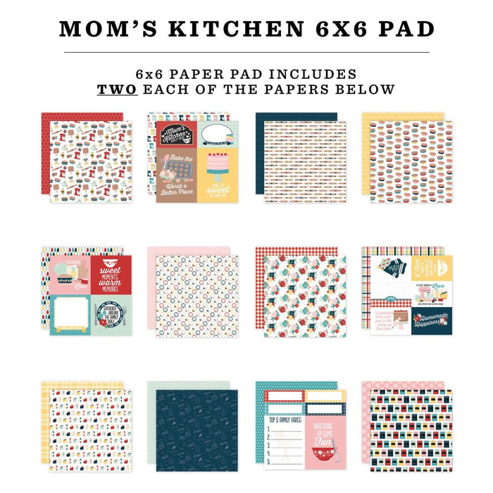 Echo Park Mom's Kitchen - 6x6 Pad