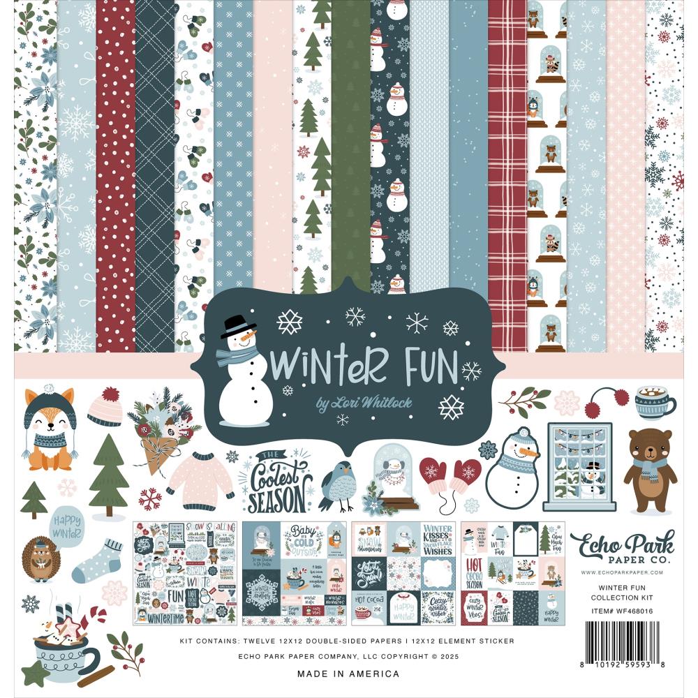 Echo Park Winter Fun - Collection Kit