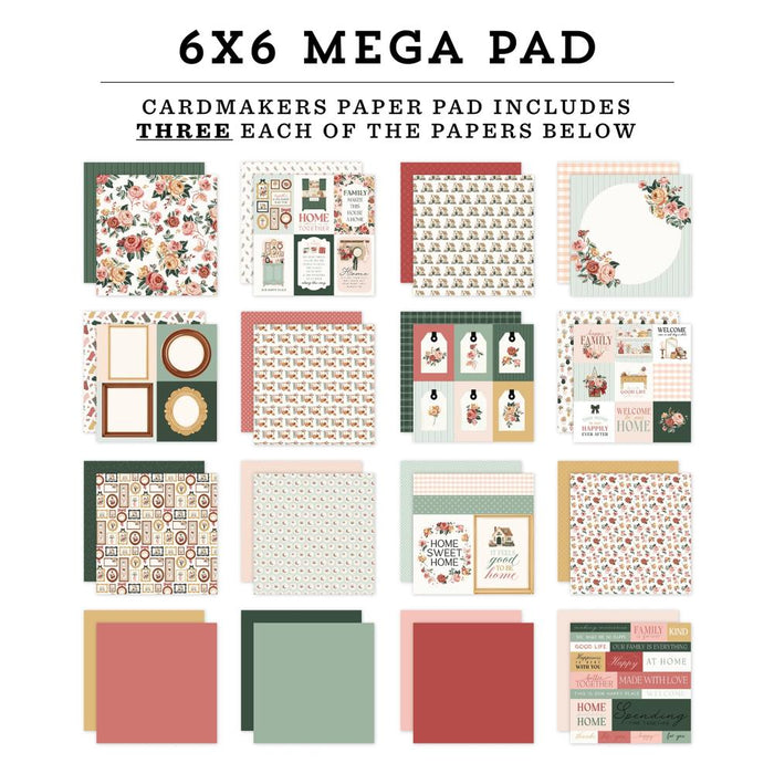 Carta Bella Feels Like Home - 6x6 Mega Pad