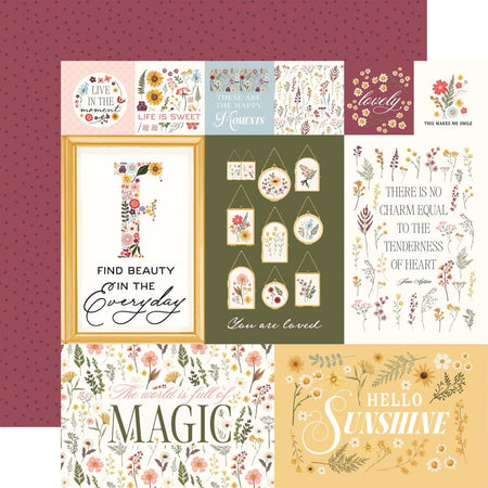 Carta Bella Pressed Floral - Multi Journaling Cards