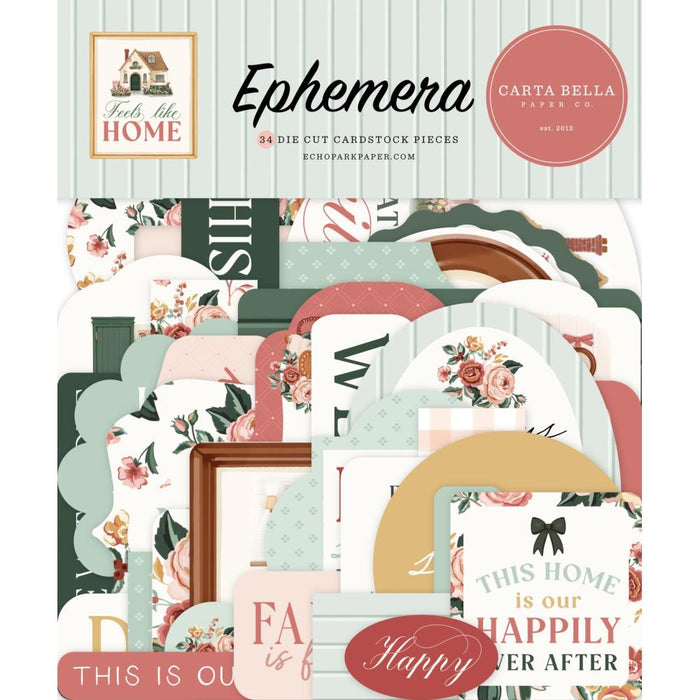Carta Bella Feels Like Home - Ephemera Icons