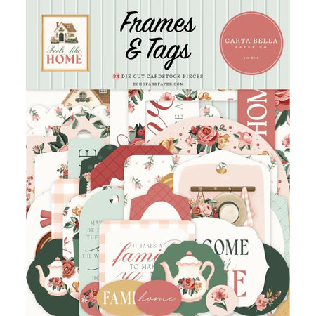 Carta Bella Feels Like Home - Ephemera Frames & Tags