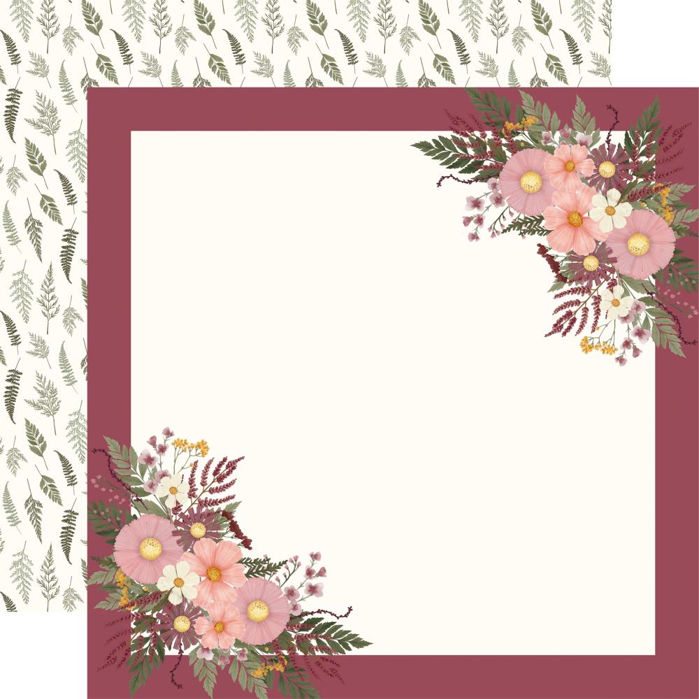 Carta Bella Pressed Floral - Full Of Magic Floral Frame