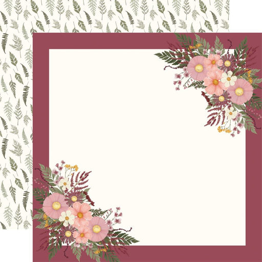 Carta Bella Pressed Floral - Full Of Magic Floral Frame