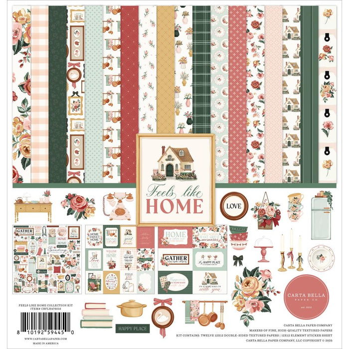 Carta Bella Feels Like Home - 12x12 Collection Kit
