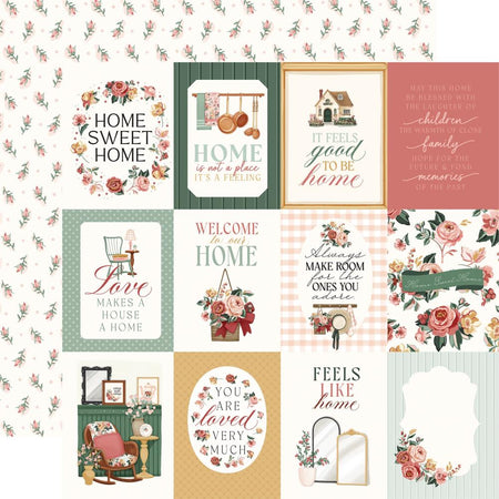 Carta Bella Feels Like Home - 3x4 Journaling Cards