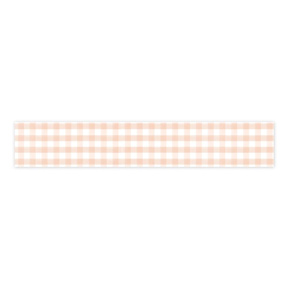 Carta Bella Feels Like Home - Pink Painted Gingham Washi Tape